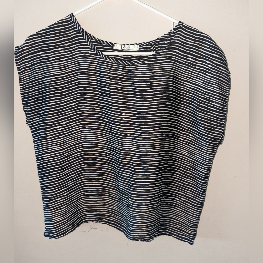 Striped crop top